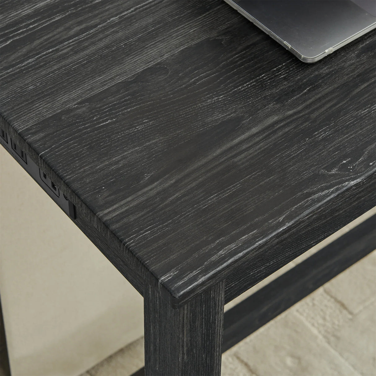 59-Inch Industrial Solid Wood Bar Table And Stools Set - Omega Lifestyles