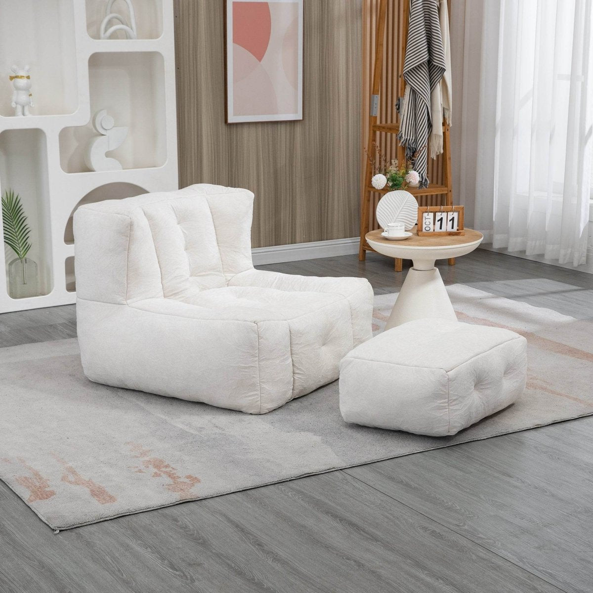 Super Soft Velvet Bean Bag Chair - Sleep Galleria