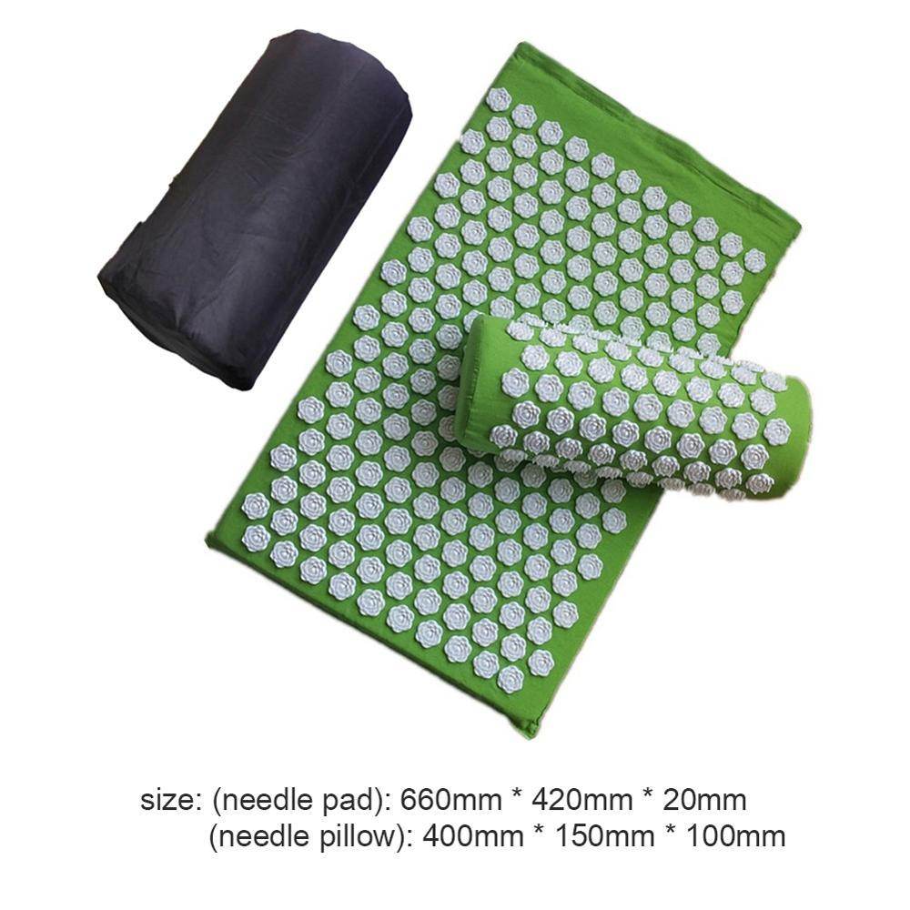 Lotus Shape Acupressure Mat Pillow Massage Set - Sleep Galleria