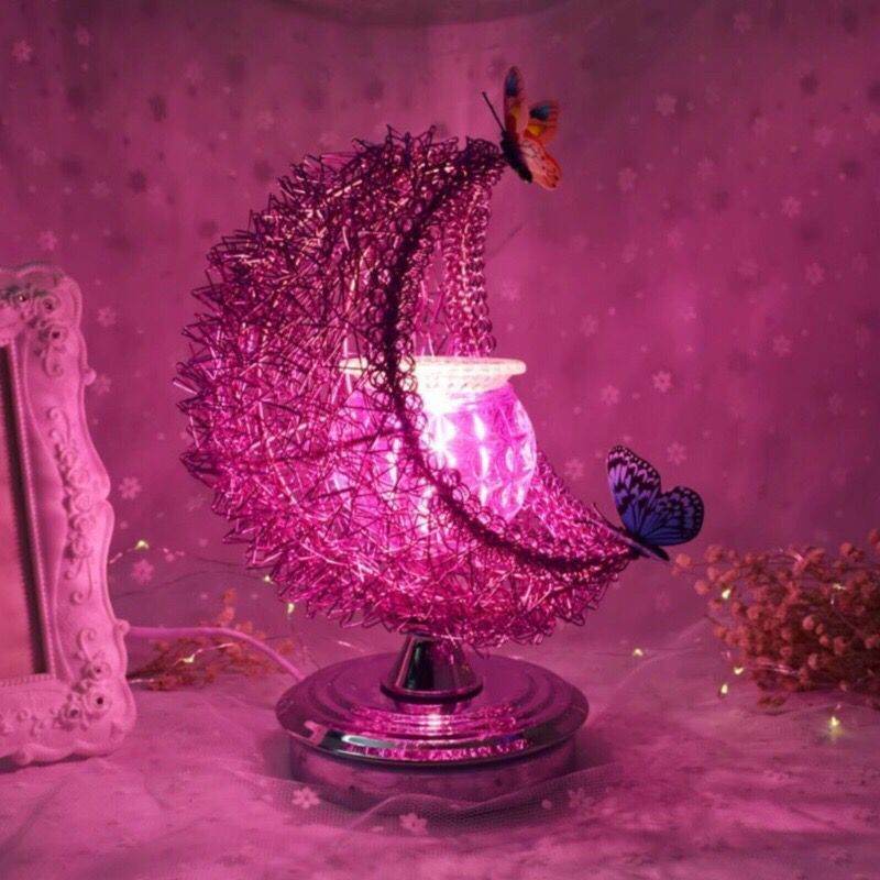 Aluminum Crescent Aromatherapy Lamp Incense Burner - Sleep Galleria