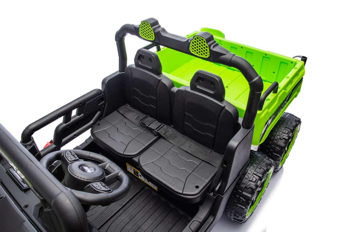 24V 2-Seater 4WD Ride On Dump Truck With Remote Control - Omega Lifestyles