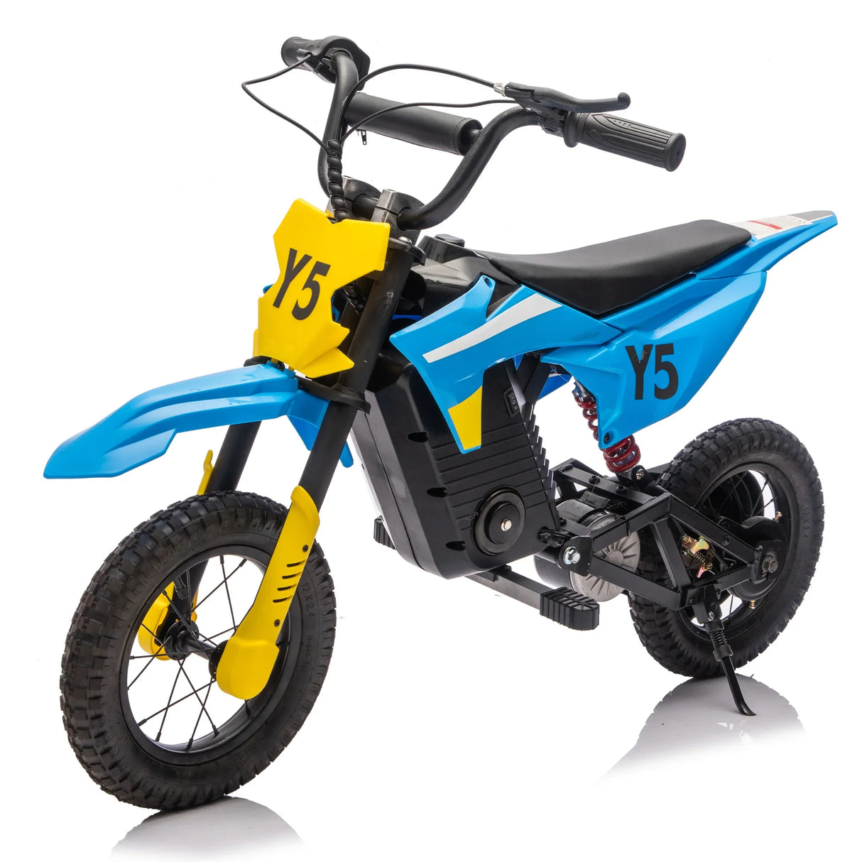 Kids Off-Road Electric Ride-On Motorcycle With Suspension - Omega Lifestyles