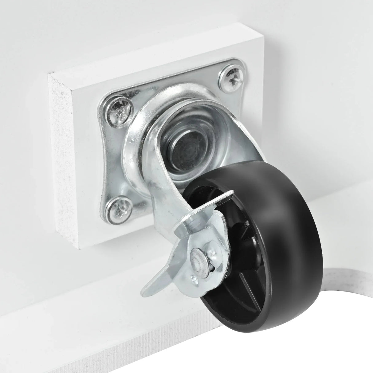 Folding Kitchen Island Cart With Power Outlet and Storage - Omega Lifestyles