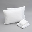 Essentials Bedding Bundle White Cotton Sheet Set With Pillows - Sleep Galleria