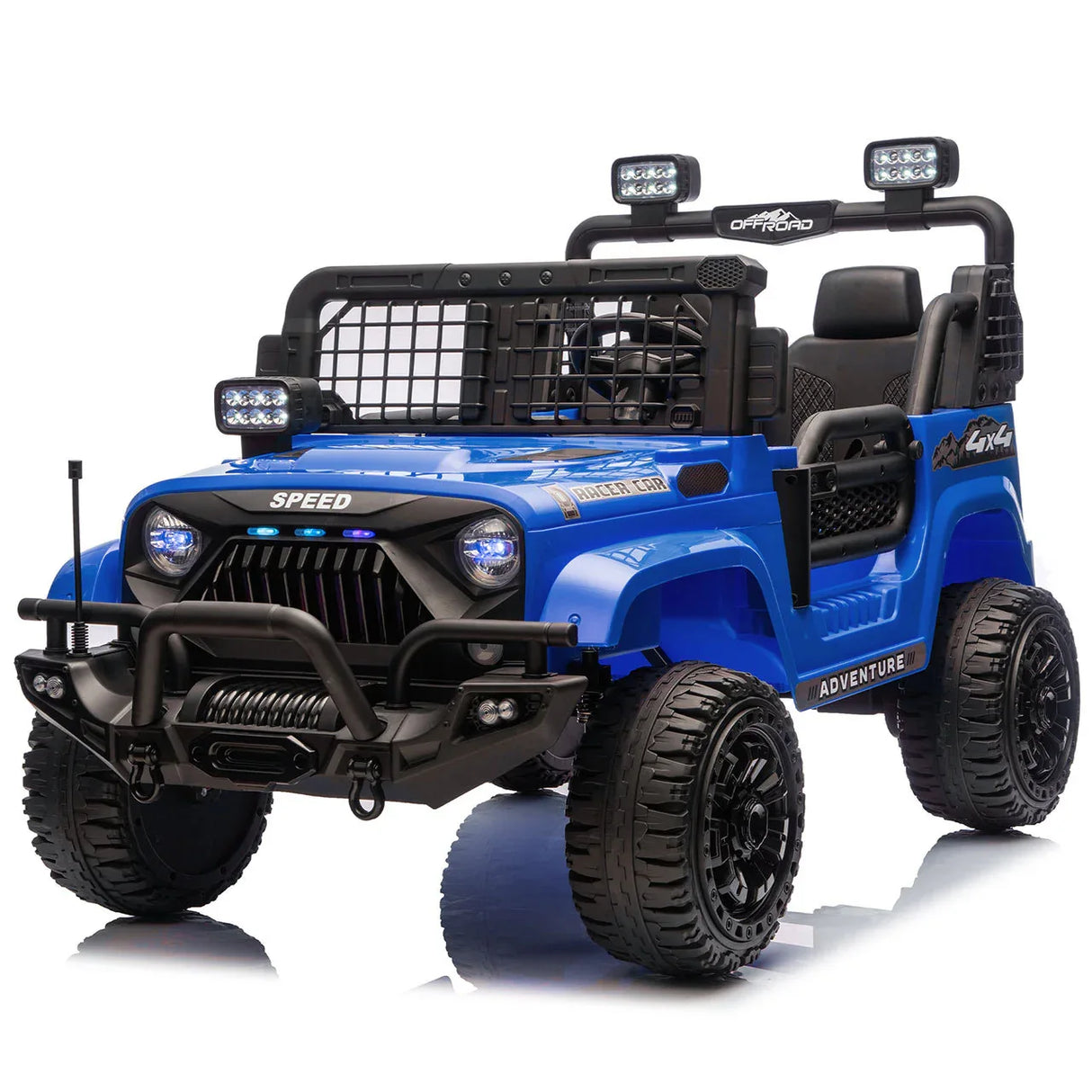 24-Inch 24V Two-Seater Kids Electric Ride On Car - Omega Lifestyles