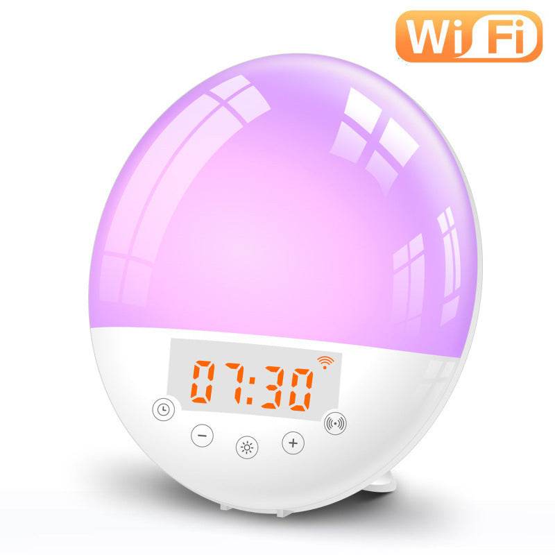 WiFi Voice Control Smart Sunrise Wake-Up Light - Sleep Galleria