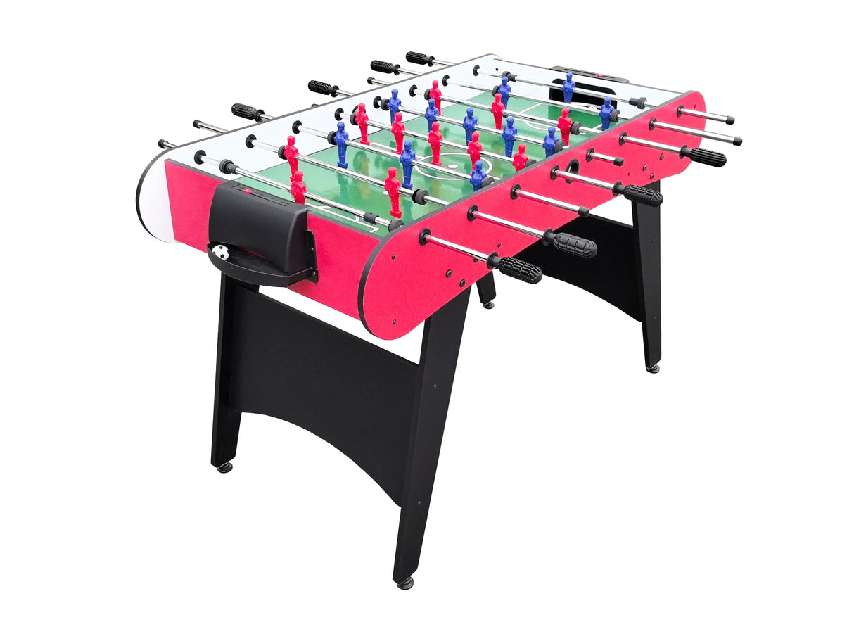 48-Inch Wood Foosball Table With MDF Steel Construction - Omega Lifestyles
