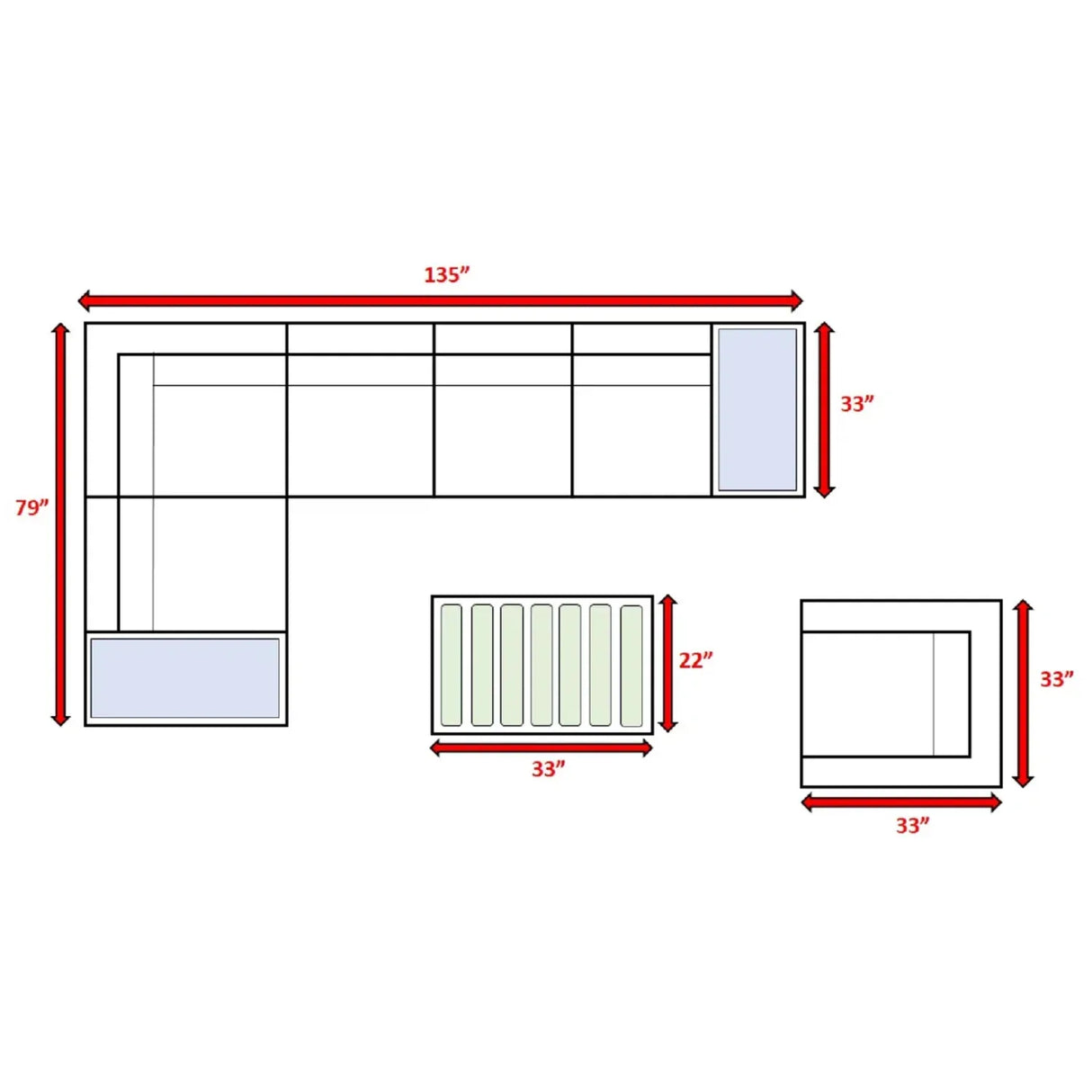 Modern Weather-Resistant 9-Piece Wicker Outdoor Seating Set - Omega Lifestyles