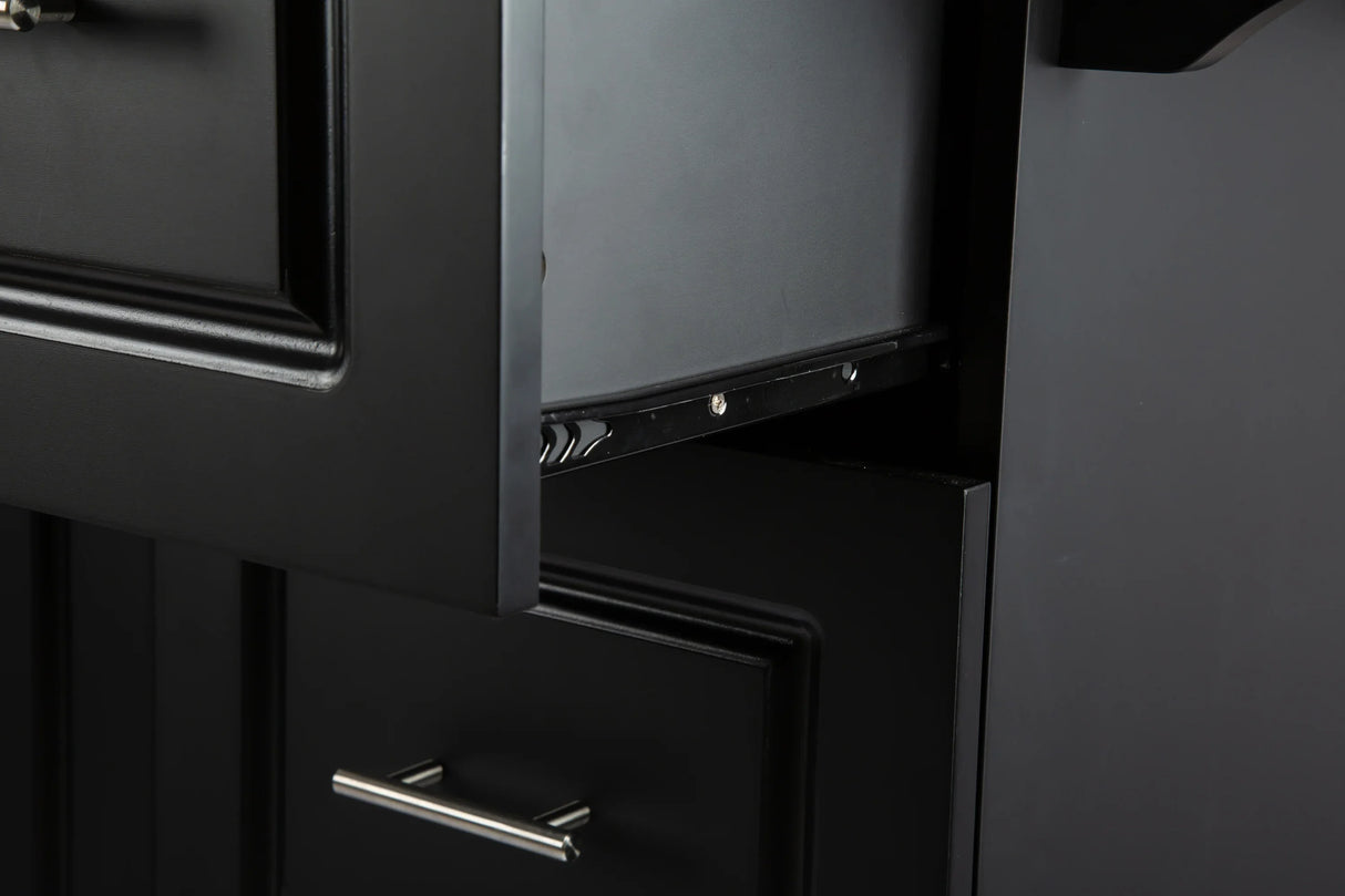 Rolling Kitchen Island Cart With Rubber Wood Tabletop - Omega Lifestyles