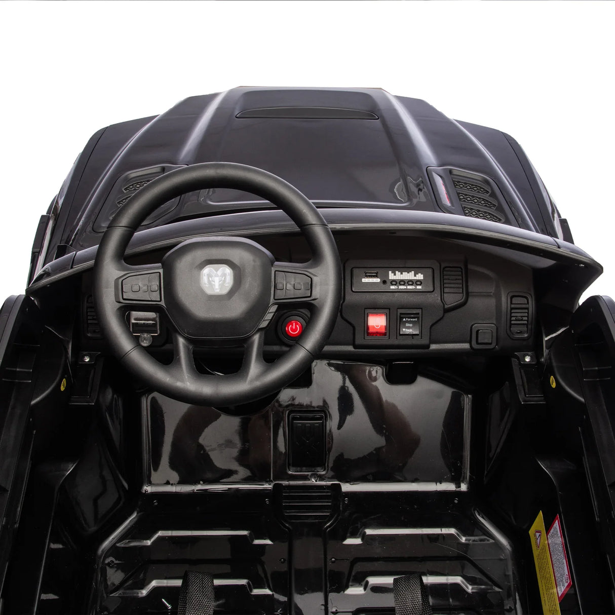 Officially Licensed Dodge RAM 24V 2-Seater Kids Ride-On Car - Omega Lifestyles