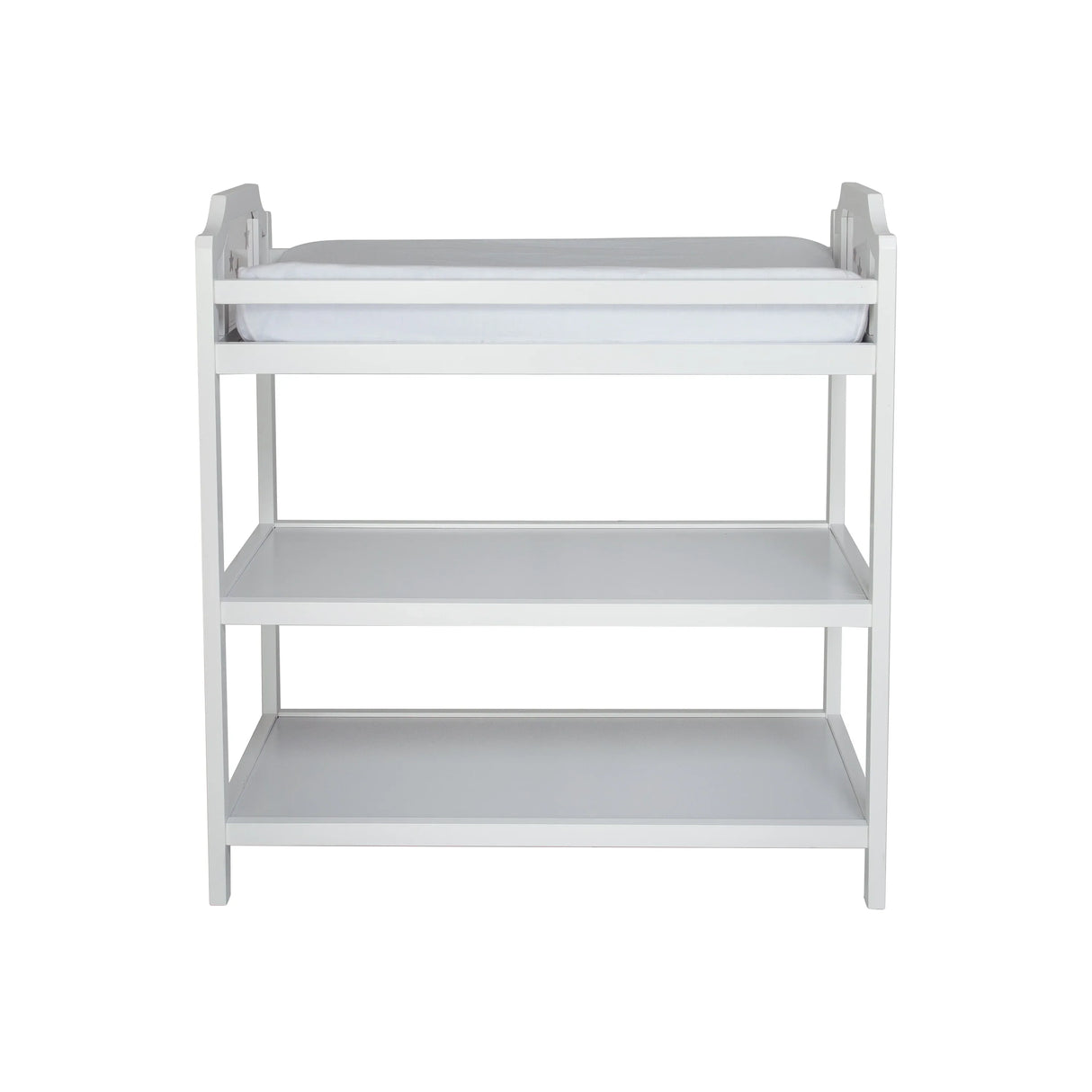 Solid Wood White Changing Table Nursery Furniture - Omega Lifestyles