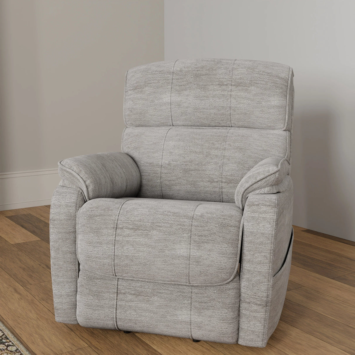 Ultra-Soft Plush Fabric Power Lift Recliner Chair - Omega Lifestyles