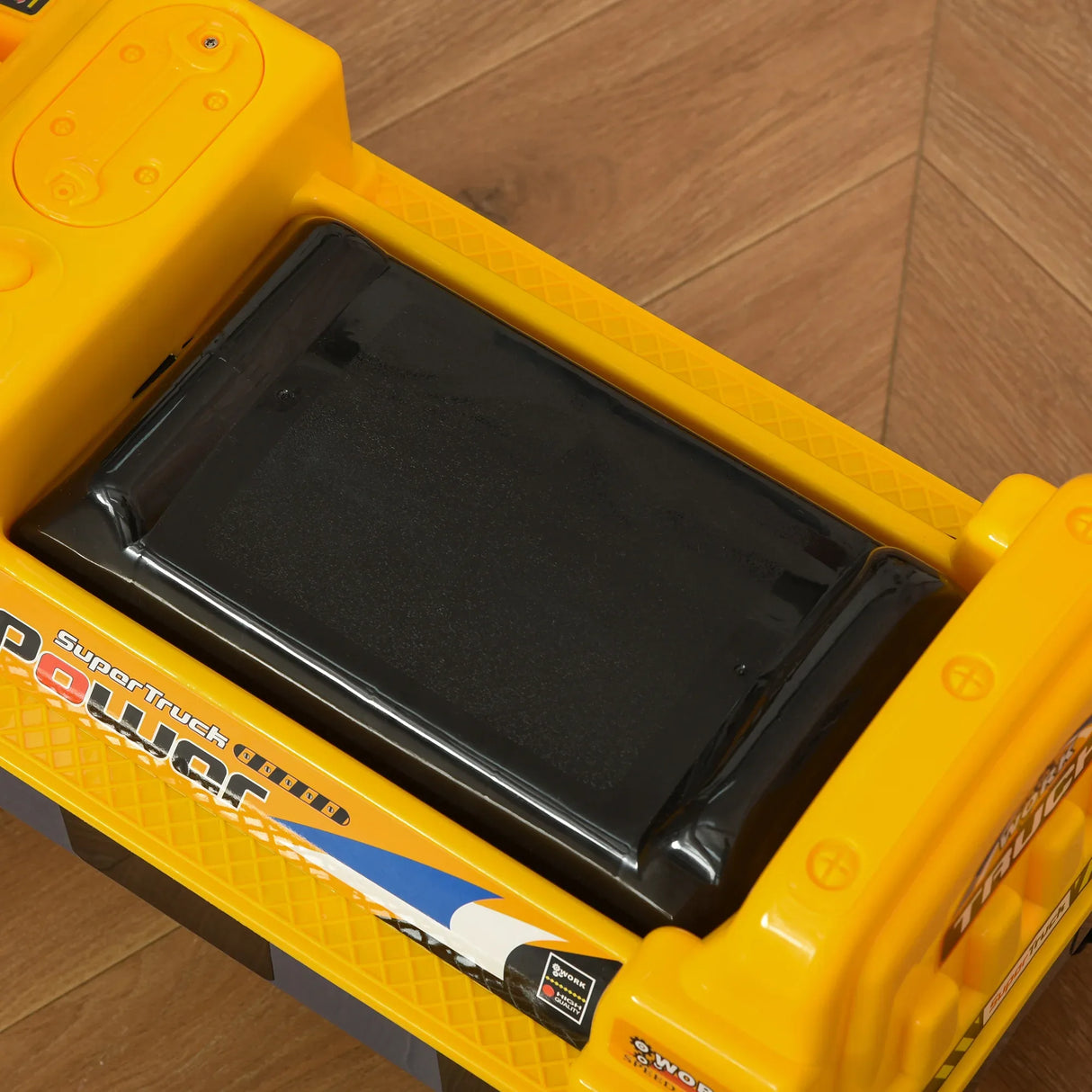 2-In-1 Ride-On Excavator Toy With Storage Light And Music - Omega Lifestyles