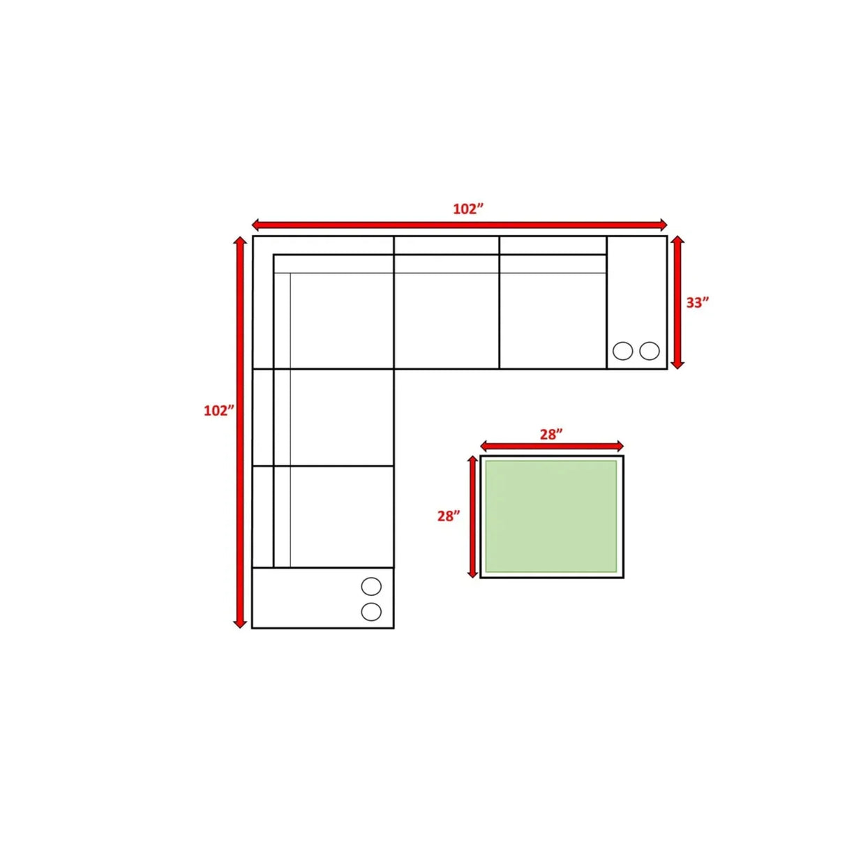 Outdoor 8-Piece Fully Assembled Curved Wicker Sofa Set - Omega Lifestyles
