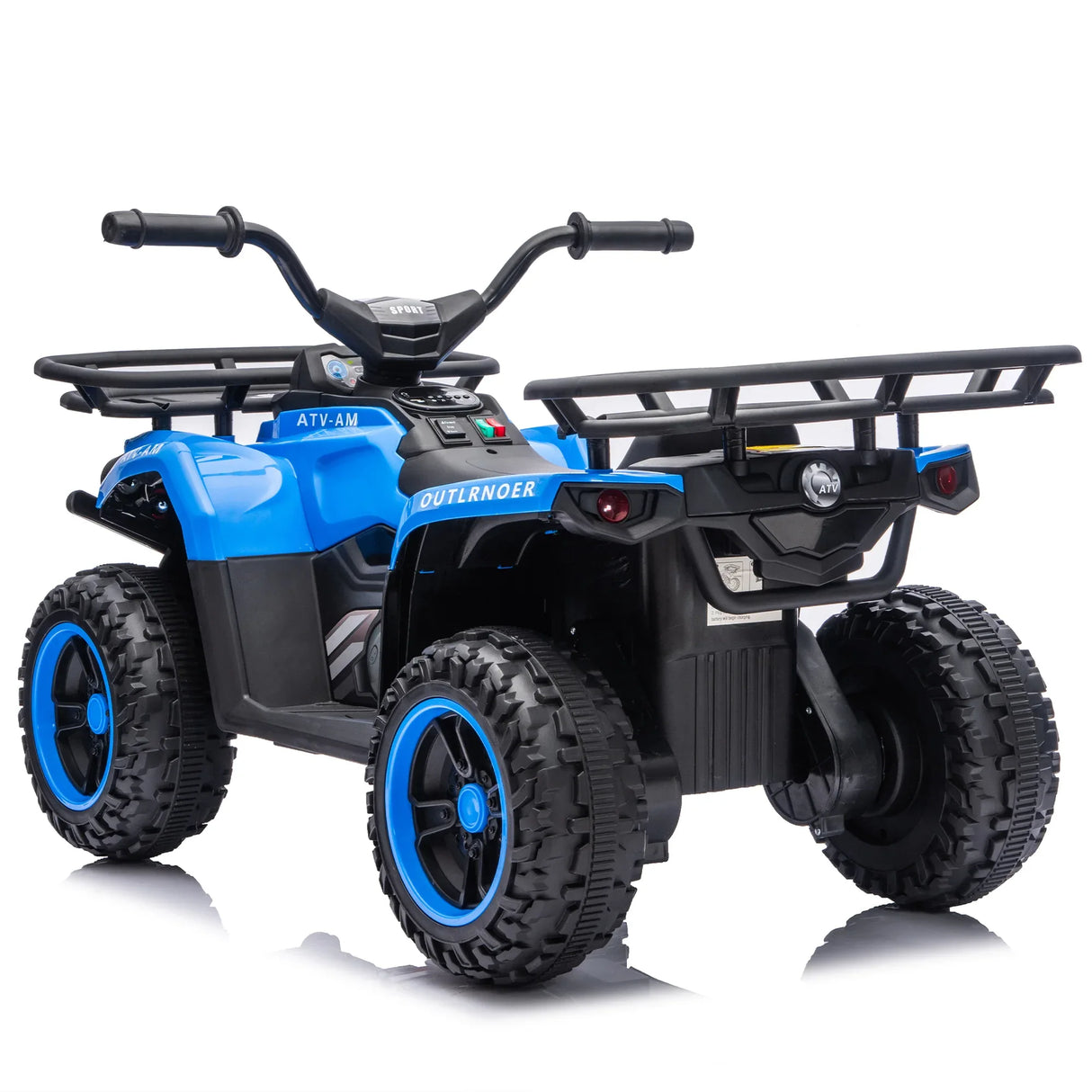 24V High-Power Kids Ride On ATV With Bluetooth - Omega Lifestyles
