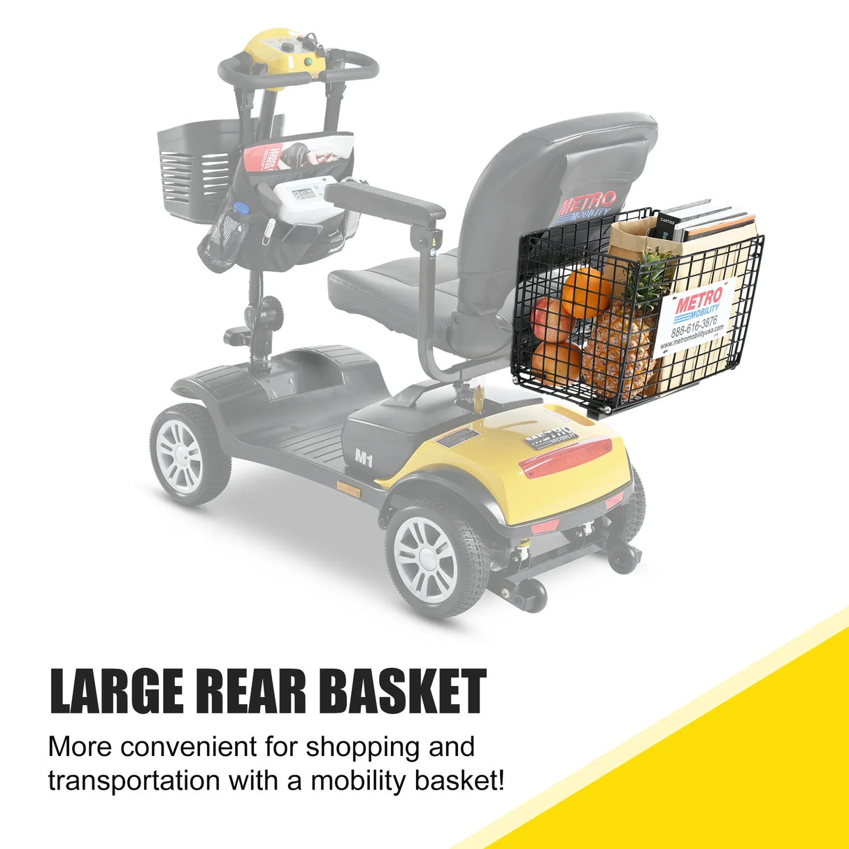 Compact 300W Motor Rear Suspension Travel Mobility Scooter - Omega Lifestyles