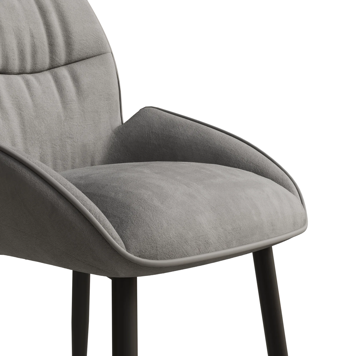 Modern Minimalist Wood Grain Dining Table Chair Set - Omega Lifestyles