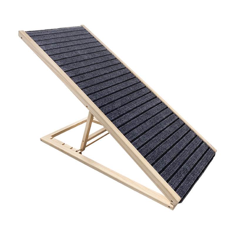 Solid Wood Foldable Dog Ramp With Non-Slip Traction - Sleep Galleria