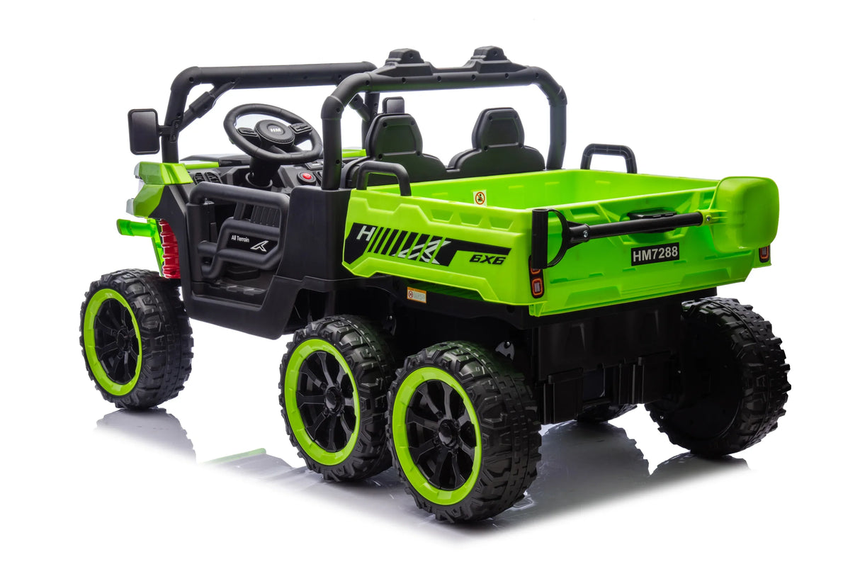 24V 2-Seater 4WD Ride On Dump Truck With Remote Control - Omega Lifestyles