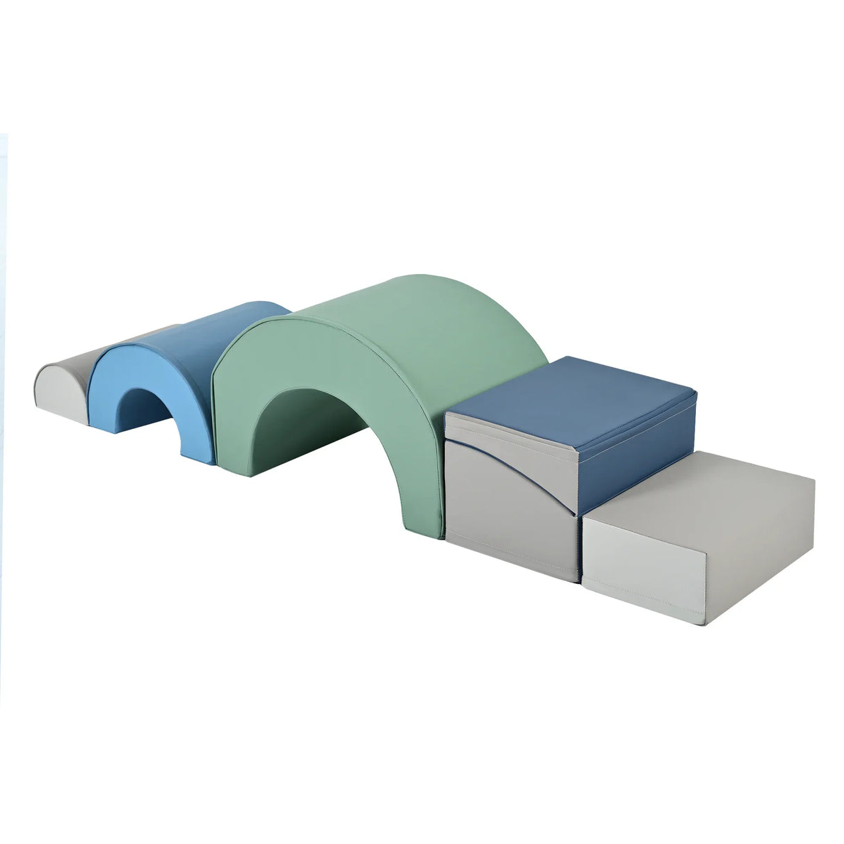 5-Piece Soft Foam Kids Climbing Blocks Indoor Play Set - Omega Lifestyles