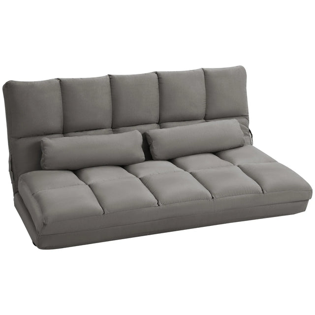 Convertible Folding Floor Sofa Bed With 2 Pillows - Omega Lifestyles