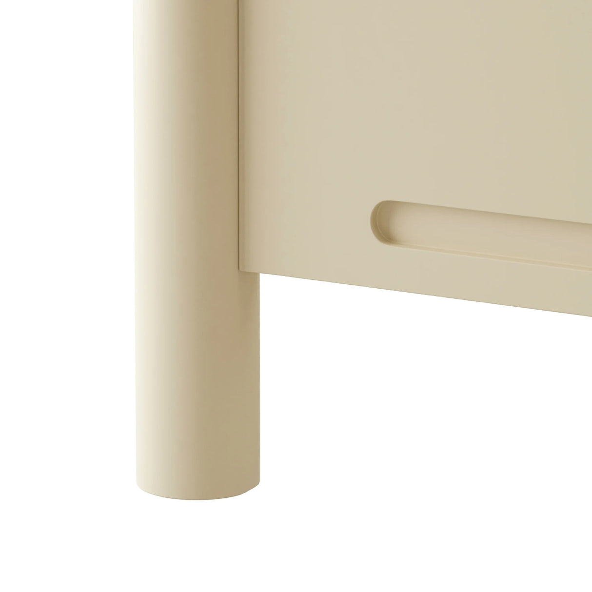 King Solid Wood Platform Bed Frame With Headboard - Omega Lifestyles