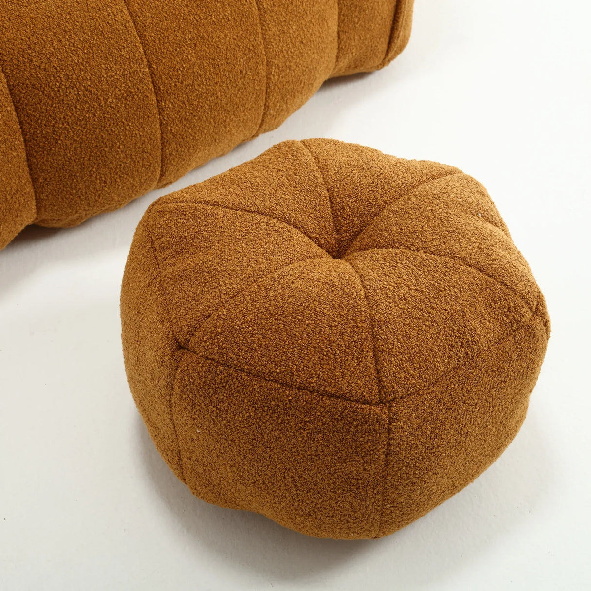 Soft Chenille Foam Bean Bag Chair For Adults - Omega Lifestyles