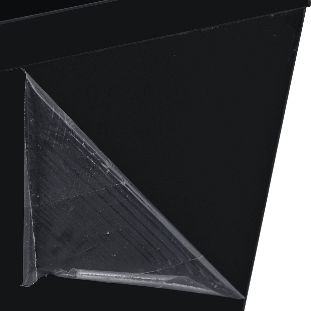 Modernist 2-Tier Black Tempered Glass Coffee Table - Sleep Galleria