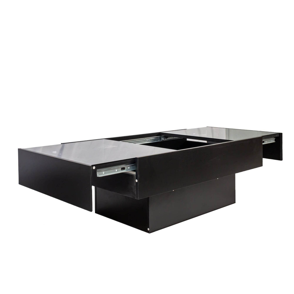 Extendable Coffee Table With Sliding Top And Storage Compartment - Sleep Galleria