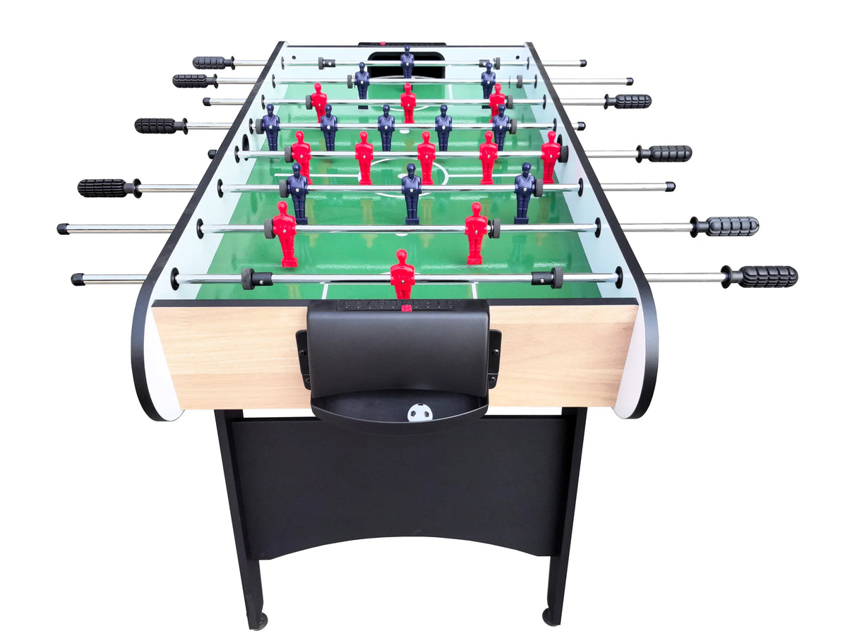4-Foot Wood MDF Steel Foosball Table with Balls - Omega Lifestyles