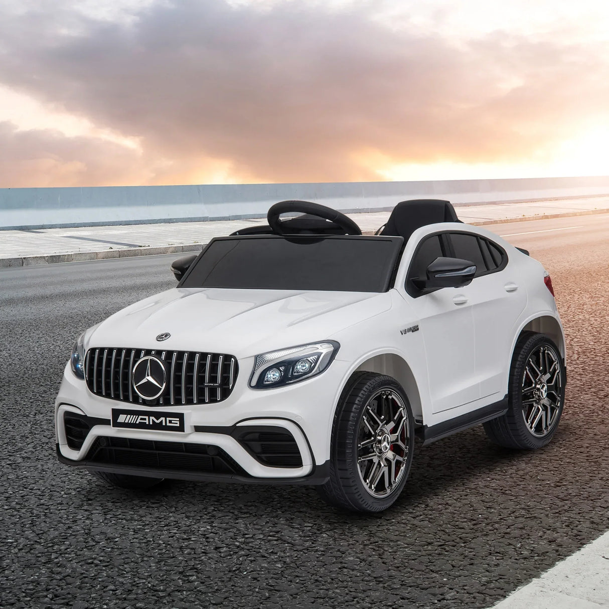 Mercedes Benz AMG GLC63S Coupe Toddler Ride-On Car - Omega Lifestyles