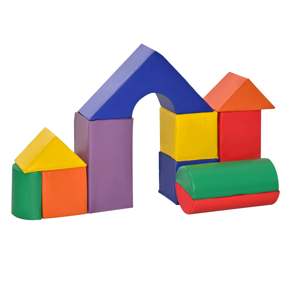 11-Piece Toddler Soft Foam Climbing Blocks Playset - Omega Lifestyles