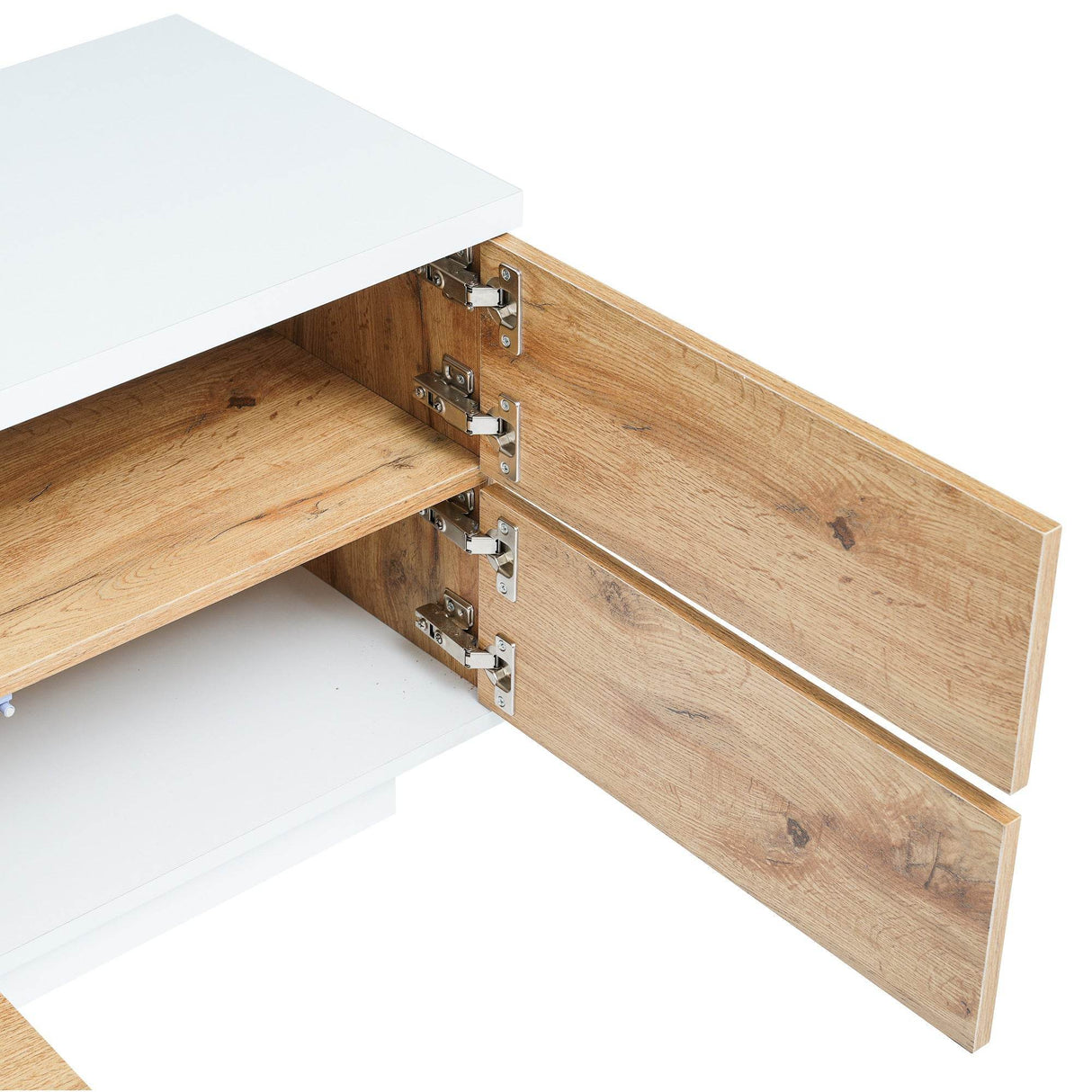 Modern TV Stand Media Console With Storage - Sleep Galleria