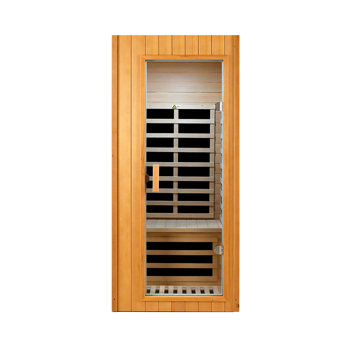 Hemlock One-Person Far Infrared Indoor Sauna Room - Omega Lifestyles
