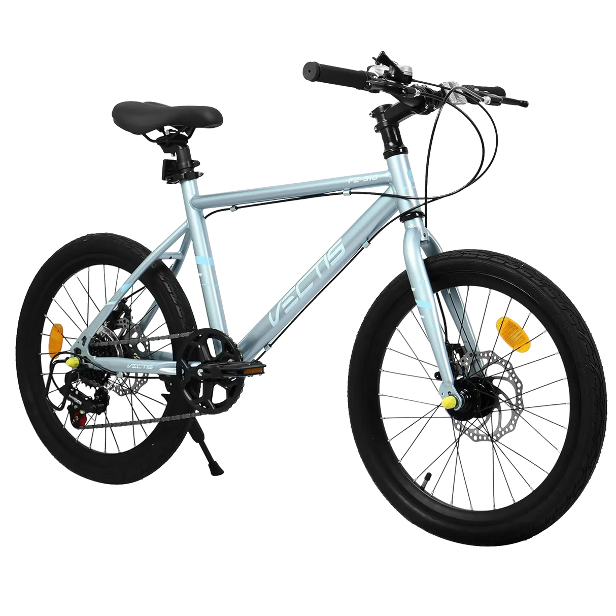 20-Inch Kids Steel Frame 7-Speed Disc Brake Bike - Omega Lifestyles