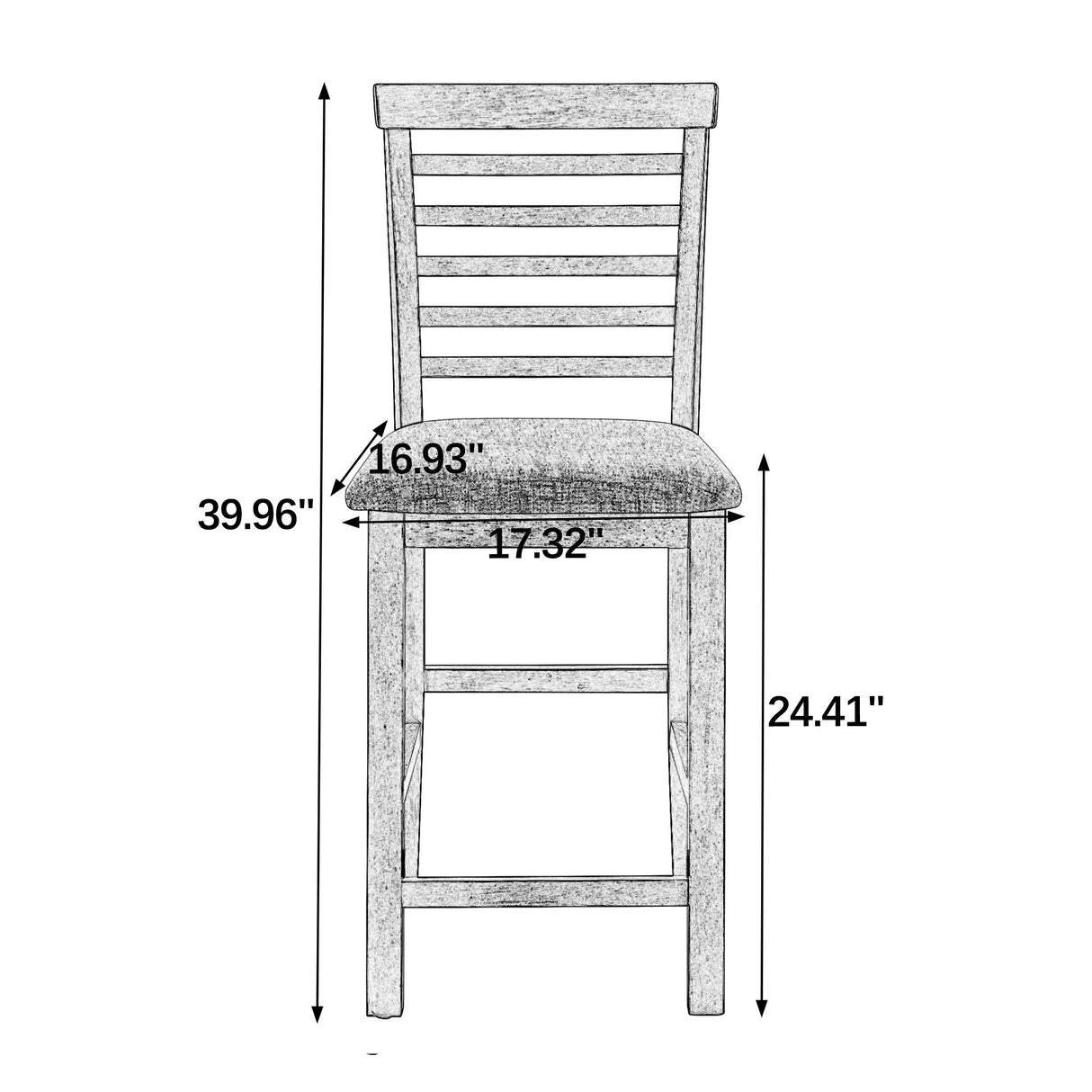 5-Piece Retro Style Dining Table And Chairs Set - Omega Lifestyles