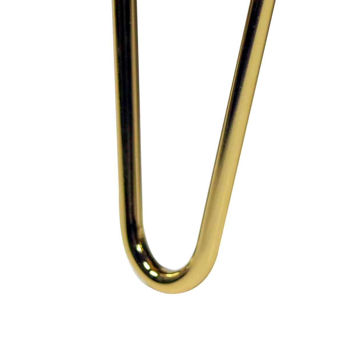 Camel Faux Fur Storage Ottoman Bench With Gold Legs - Omega Lifestyles