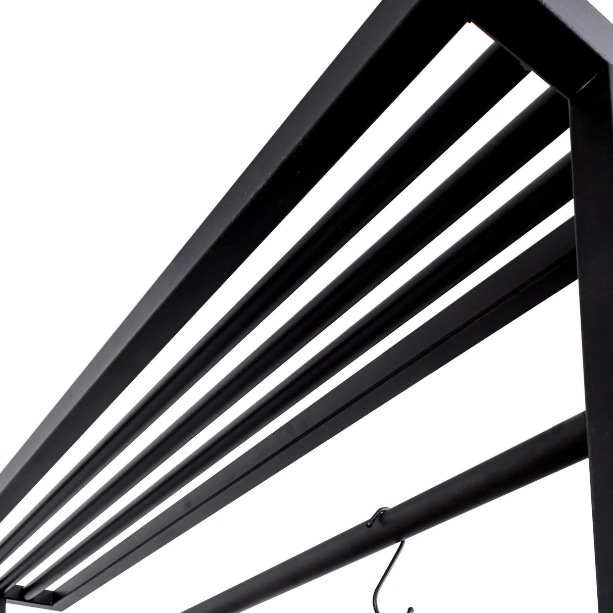 Kitchen Island Table With 3 Tier Storage And Hooks - Omega Lifestyles