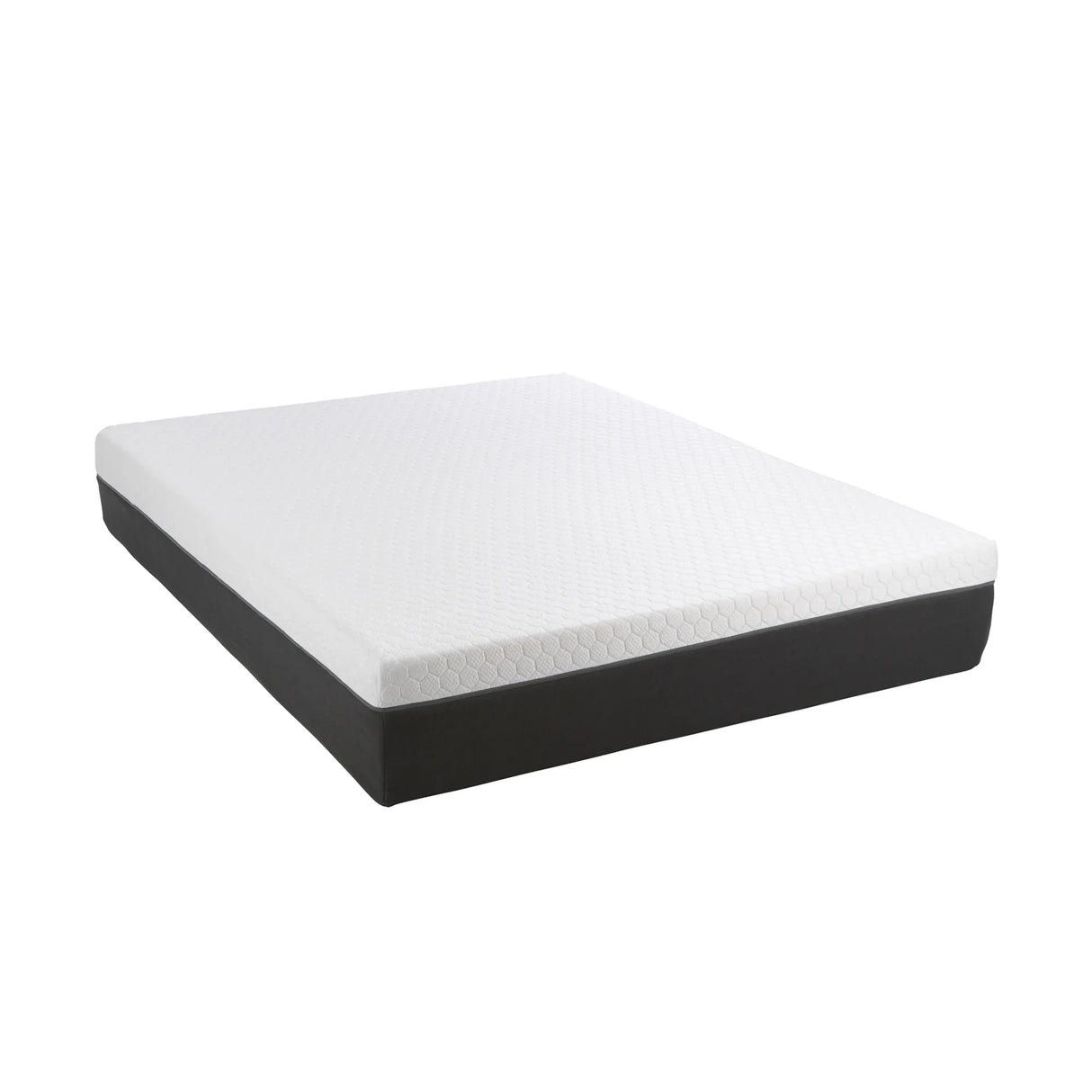 Medium 12-Inch Zoned Gel Swirl Memory Foam Split King Mattress - Omega Lifestyles