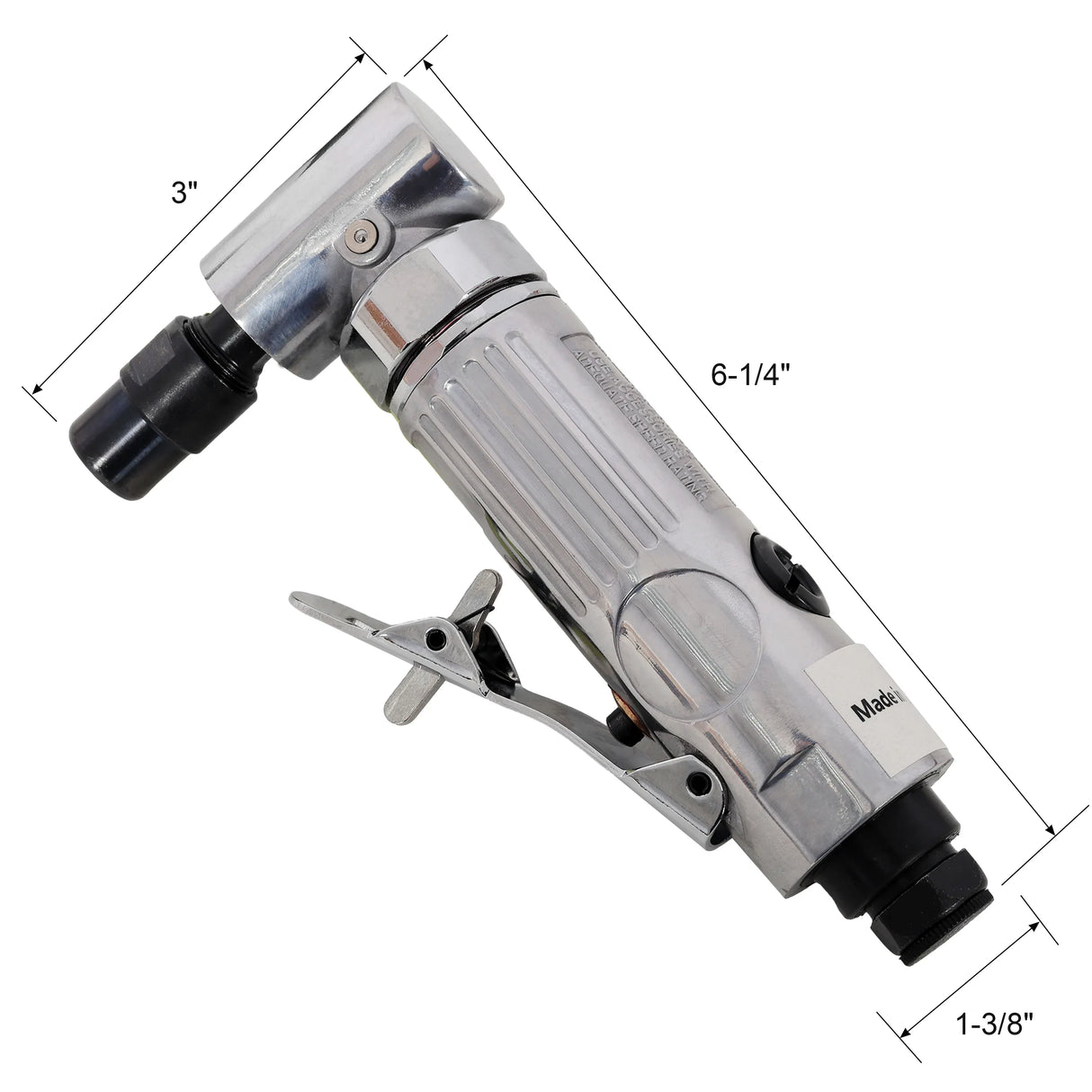 1/4-Inch Pneumatic Air Angle Die Grinder With Ball Bearings - Omega Lifestyles