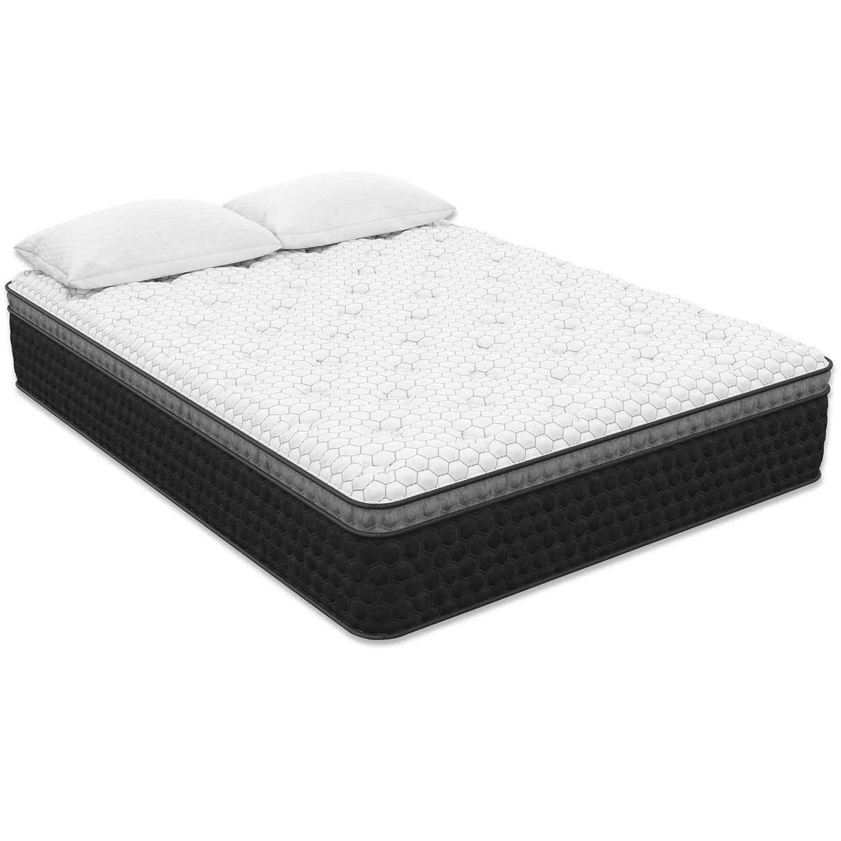 Twin Medium 14-Inch Copper Cooling Hybrid Mattress - Omega Lifestyles