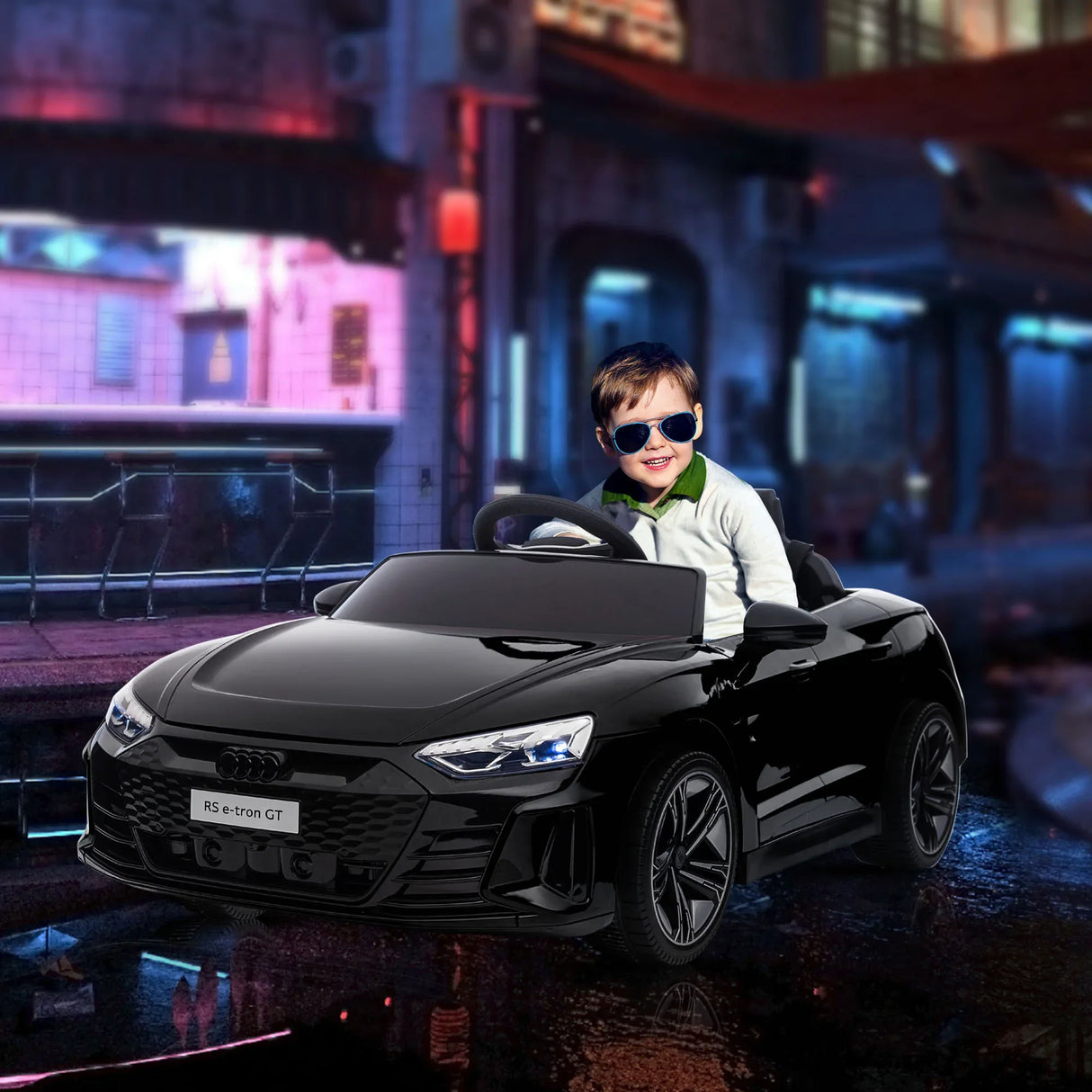 12V Licensed Audi RS Electric Ride-On Car With Remote Control - Omega Lifestyles