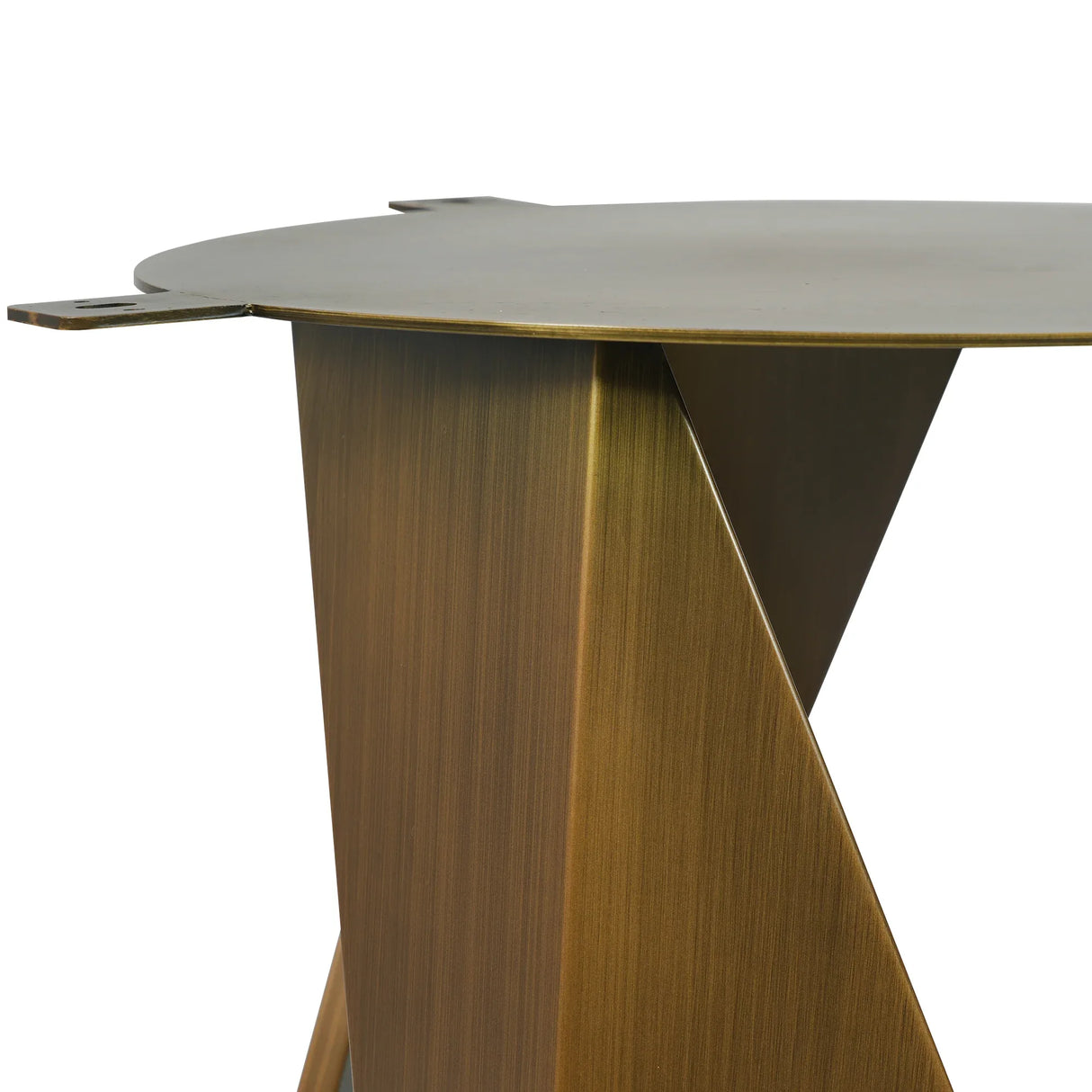 Modern Round Sintered Stone Dining Table With Turntable - Omega Lifestyles
