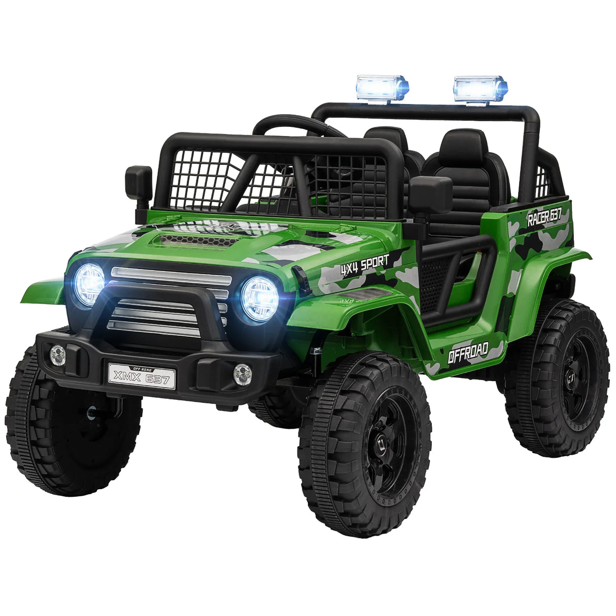 12V Dual Motor Kids Electric Ride-On Car With Remote - Omega Lifestyles