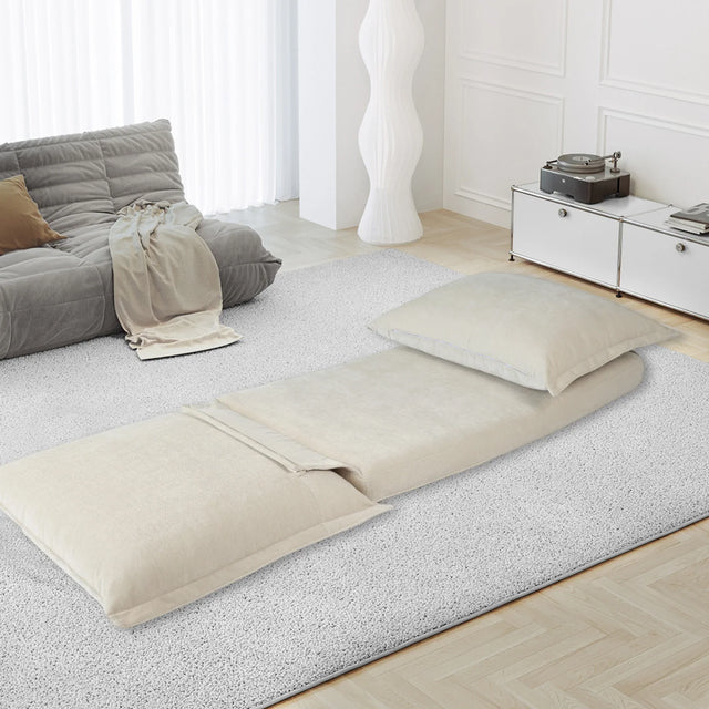 Convertible Floor Sofa Chair With Adjustable Backrest - Omega Lifestyles