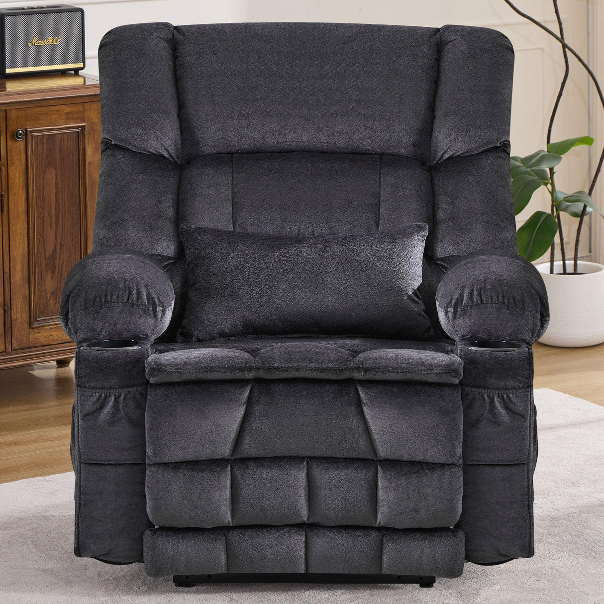 Dual Motor Power Lift Recliner Chair With Heat Massage - Omega Lifestyles