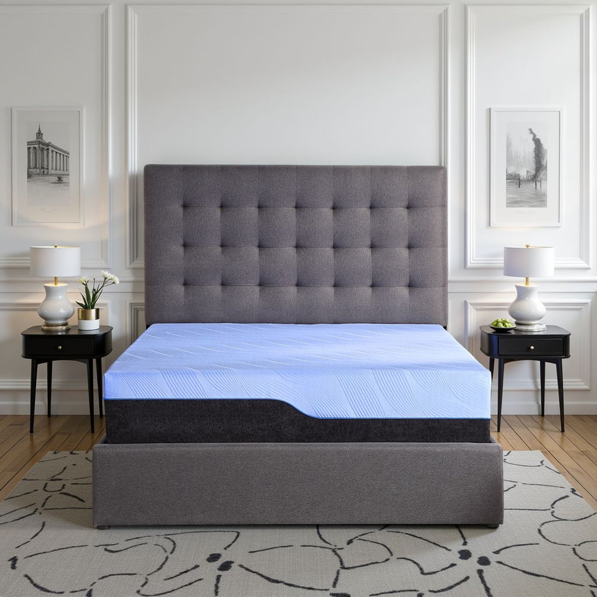 Medium 12-Inch Hybrid Cooling Gel Memory Foam Twin XL Mattress