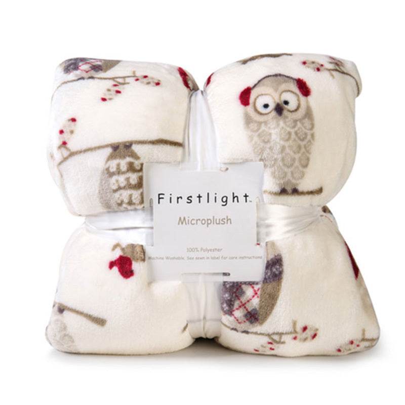 Double Thickened Imitation Lambskin Plush Polyester Blanket - Sleep Galleria