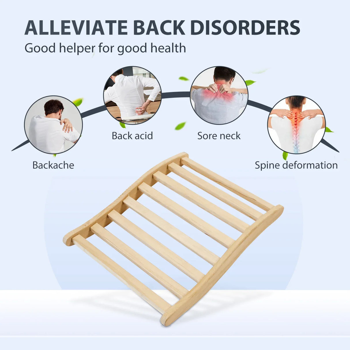 Ergonomic S-Shape Canadian Hemlock Wood Sauna Backrest - Omega Lifestyles