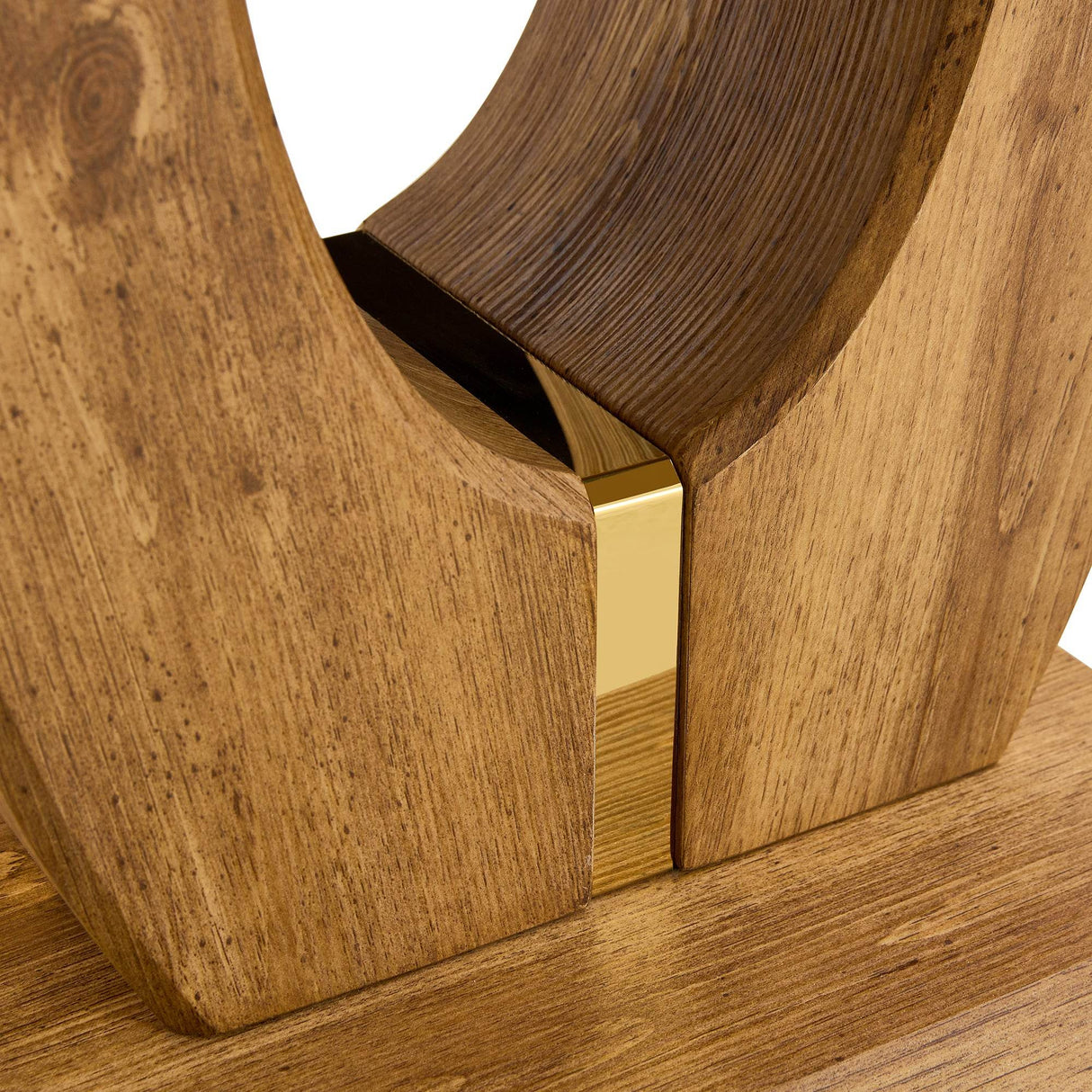 Modern Minimalist Wood Grain MDF Square Coffee Table - Sleep Galleria